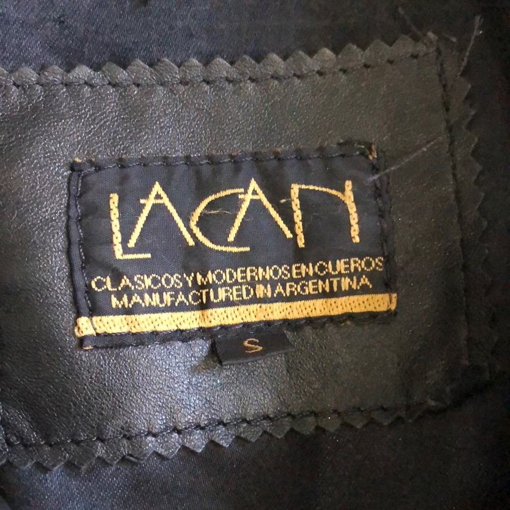 Leather trench coat made in argentina